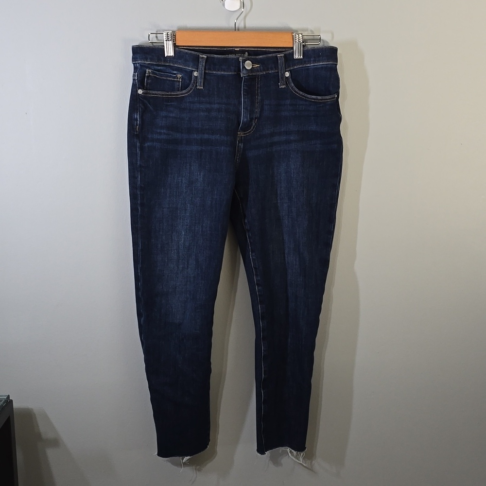 Banana Republic Dark Blue Skinny Jeans Womens Size 10 Mid-rise Skinny